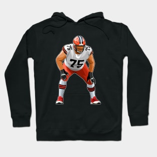 Joel Bitonio #75 Defend Hoodie